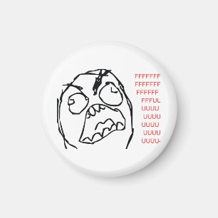 Rage Troll Magnet