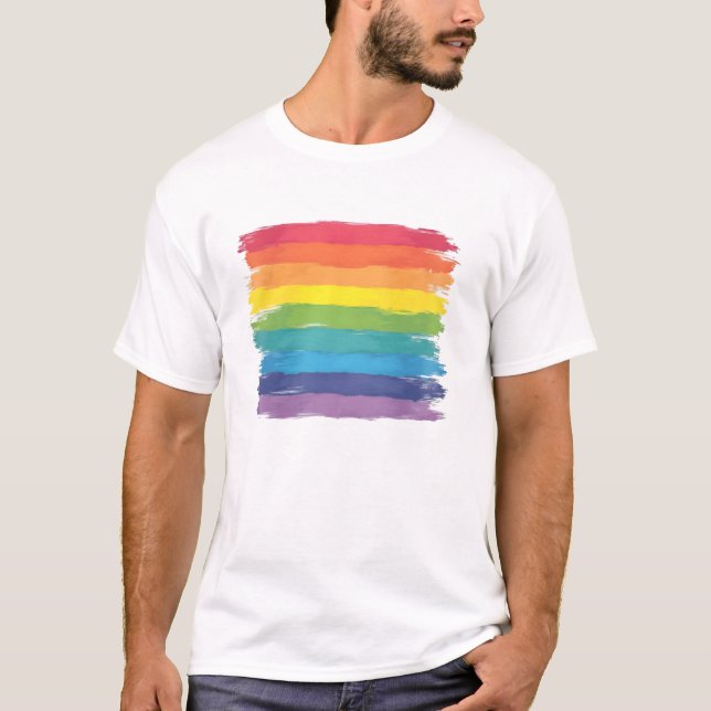 Ragged Rainbow T-shirt (Front)