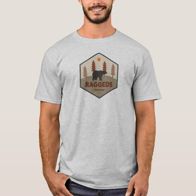 Raggeds Wilderness Colorado Bear T-Shirt (Front)
