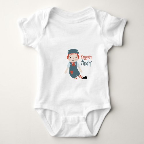 Raggedy Andy Baby Bodysuit