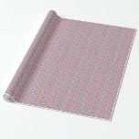 Raggedy Ann and Andy Gingham on Checkerboard Wrapping Paper