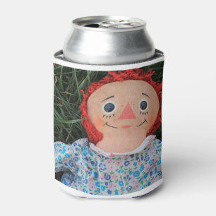 Raggedy Ann Doll 1 Can Cooler