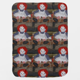 Raggedy Ann Doll Baby Blanket