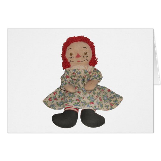 Raggedy Doll Card