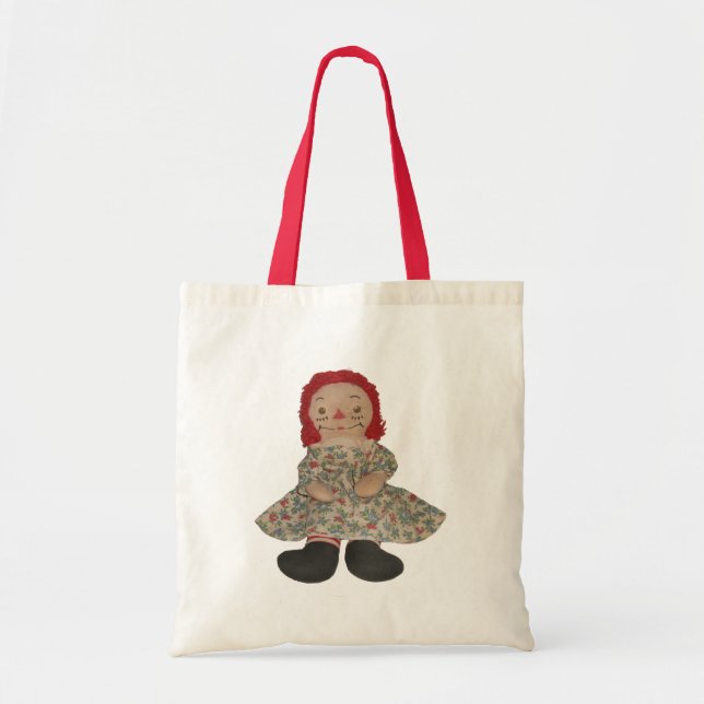 Raggedy Doll Tote Bag (Front)