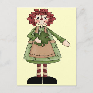 Raggedy March Postcard