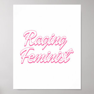 Raging Feminist Doll  Poster