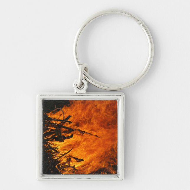 Raging Fire Keychain (Front)