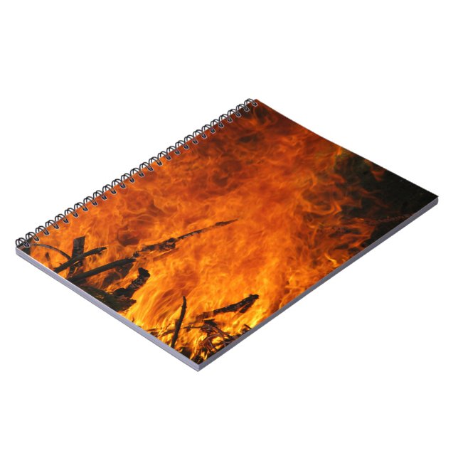 Raging Fire Notebook (Left Side)