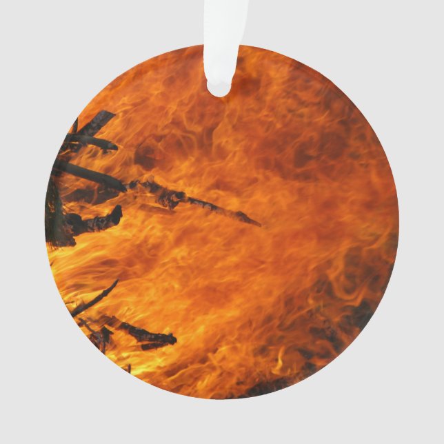 Raging Fire Ornament (Front)