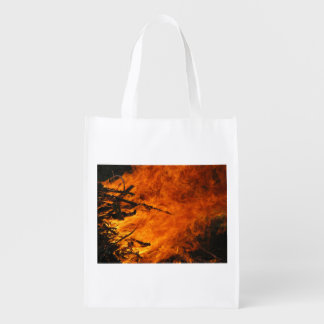 Raging Fire Reusable Grocery Bag