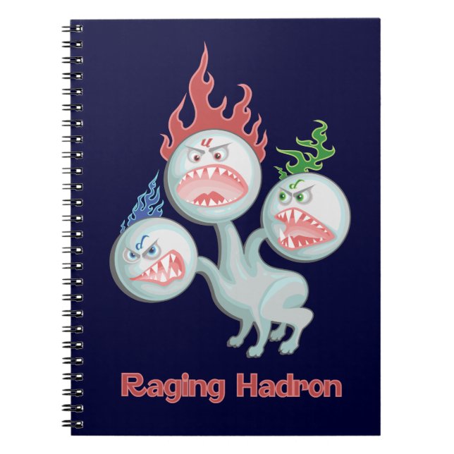 Raging Hadron Notebook (Front)