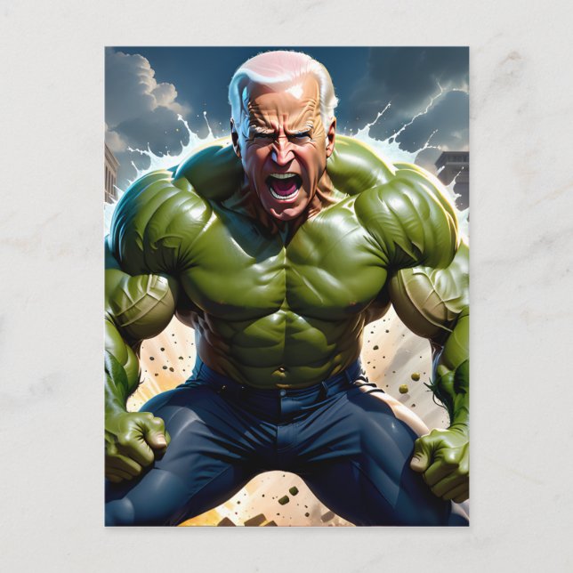 Raging ‘No Malarkey’ Joey B. from Scranton, PA Postcard (Front)