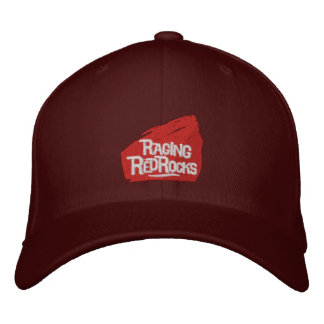 Raging Red Rocks Embroidered Caps