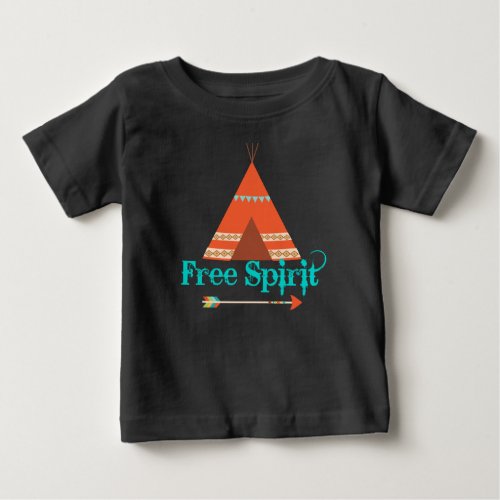 Raglan Tee Pee Free Spirit Tee