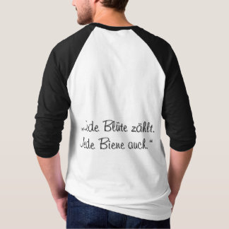 Raglanshirt in full bloom - Basic 3/4 sleeves T-Shirt