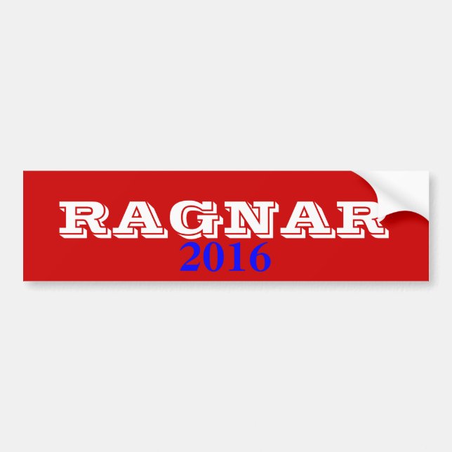 Ragnar 2016 Bumper Sticker (Front)