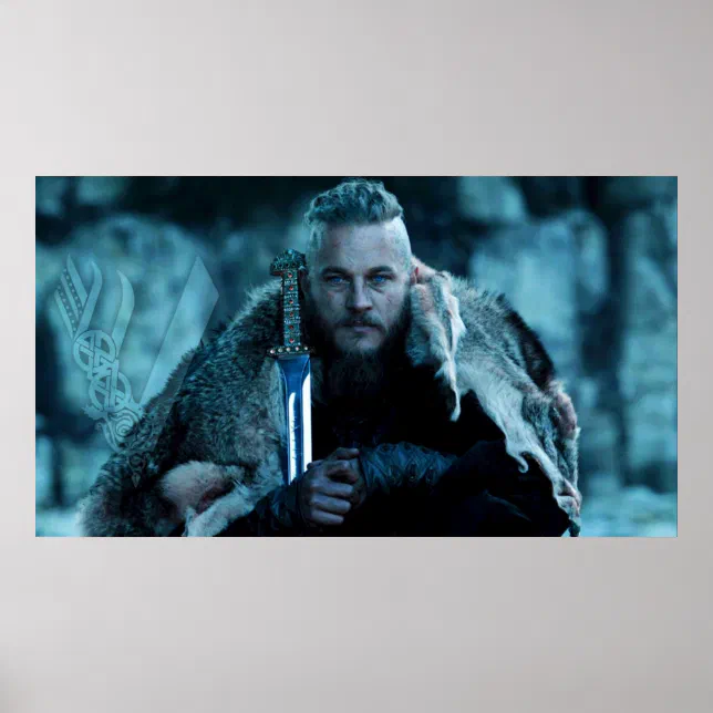 Ragnar Lothbrok viking Poster | Zazzle