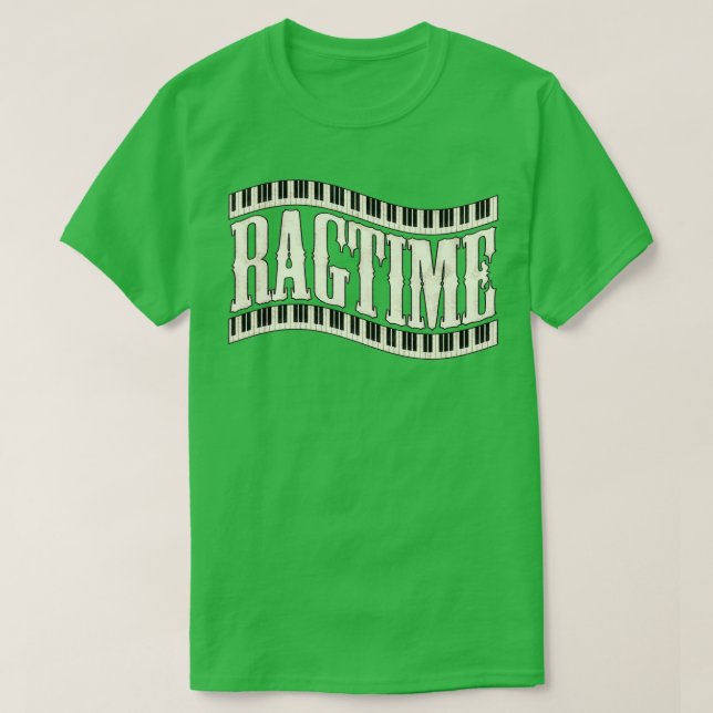 Ragtime Wave  T-Shirt (Design Front)