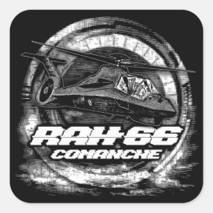 RAH-66 Comanche Square Sticker