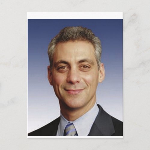 Rahm Emanuel for Mayor Postcard
