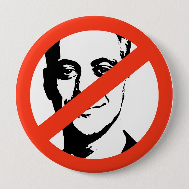 Rahm Emanuel Gear Button (Front)