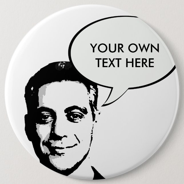 Rahm Emanuel Pinback Button (Front)