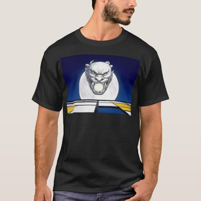 Rahu In Abstract World T-Shirt (Front)