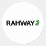 Rahway, New Jersey Classic Round Sticker