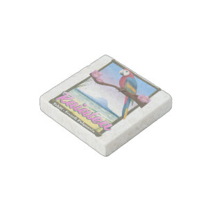 Raiatea Society Islands,Tahiti,French Polynesia. Stone Magnet