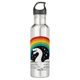 Raibow Sea Monster Stainless Steel Water Bottle