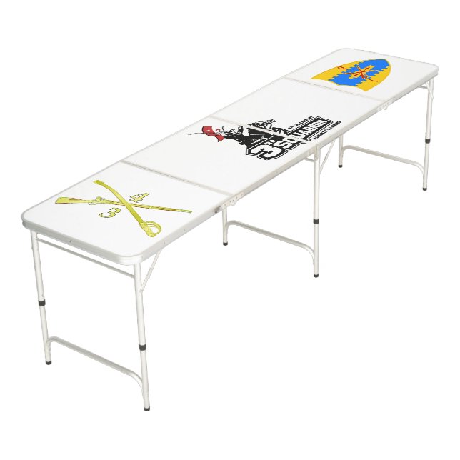 Raider Beer Pong Table (Angled)