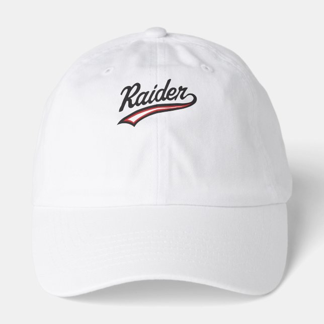 Raider Name Design – Power & Strength Style Hat (Front)