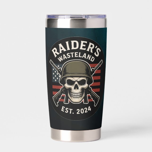 Raider’s Wasteland 20oz Tumbler (Front)