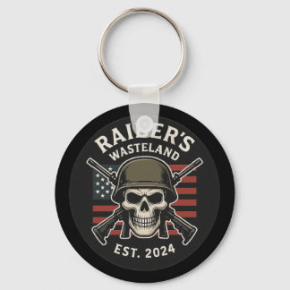 Raider’s Wasteland Logo Best Server Keychain