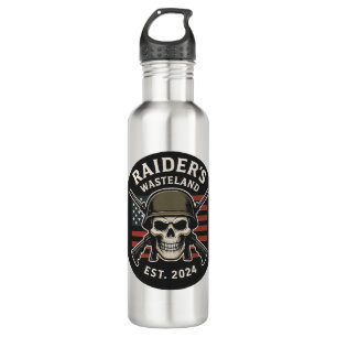 Raider’s Wasteland Official Logo Water Bottle