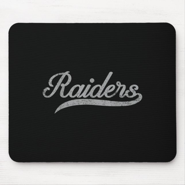 Raiders Name Usa Flag Gift Men Women Boy Girl  Mouse Pad (Front)