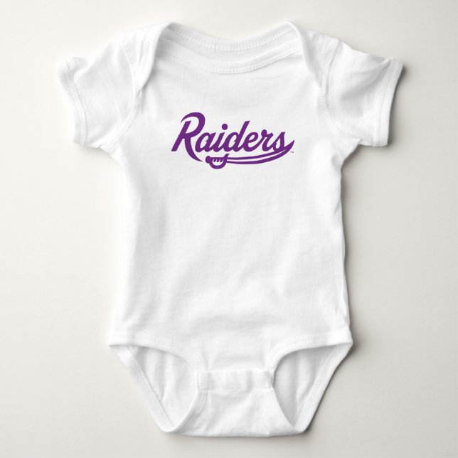 Raiders Script Baby Bodysuit (Front)