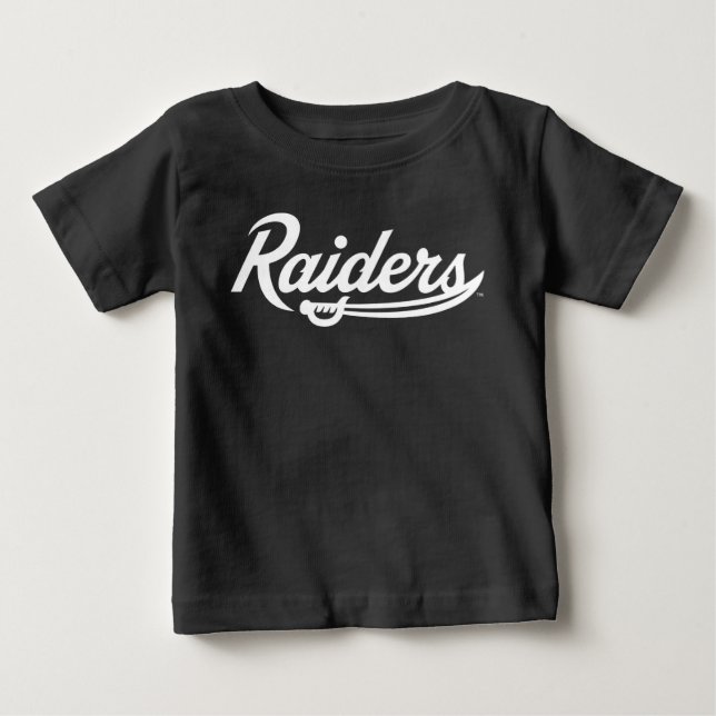 Raiders Script Baby T-Shirt (Front)