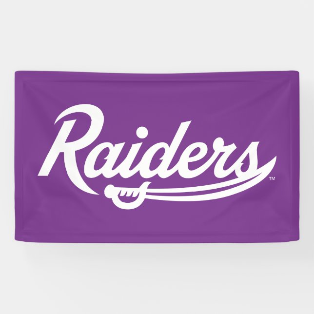 Raiders Script Banner (Horizontal)