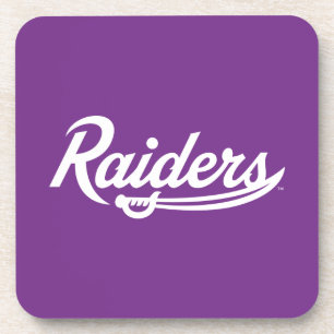 Raiders Script Beverage Coaster