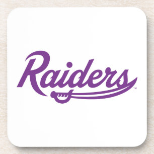 Raiders Script Beverage Coaster
