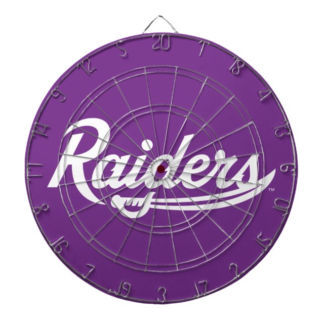 Raiders Script Dart Board (Front)