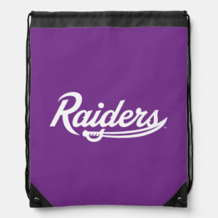 Raiders Script Drawstring Bag