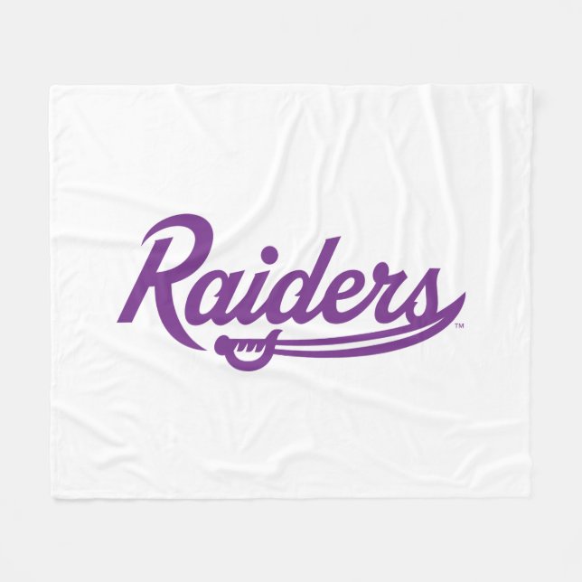 Raiders Script Fleece Blanket (Front (Horizontal))