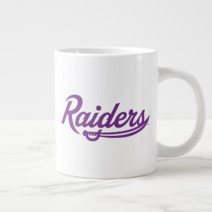 Raiders Script Giant Coffee Mug