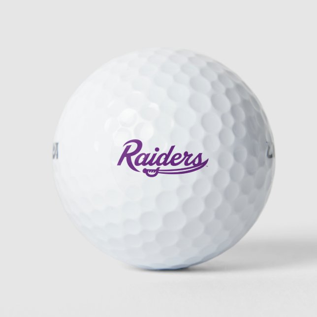 Raiders Script Golf Balls (Front)