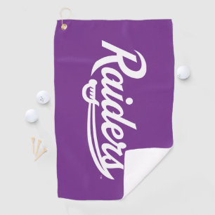 Raiders Script Golf Towel
