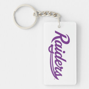 Raiders Script Keychain