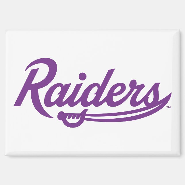 Raiders Script Magnet (Front)